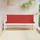 vidaXL Auflage für Hollywoodschaukel 180 x 50 x 7 cm rot
