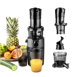 GASTROBACK 40146 Slow Juicer Vita Fresh Entsafter Schwarz