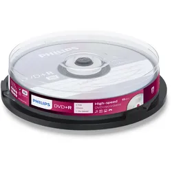 Philips DR8I8B25F - 25 x DVD+R DL - 8.5 GB (240 Min.) 8x - mit Tintenstrahldruck...