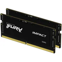 Kingston FURY Impact SO-DIMM 16GB, DDR5-4800, CL38-38-38 (KF548S38IBK2-16)