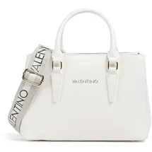 Valentino Zero Re Henkeltasche Kunstleder Weiß