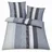silber/graphit 135 x 200 cm + 80 x 80 cm