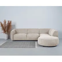 Andas Ecksofa »Ostrup«, schlichtes modernes Design, in verschiedenen Farben, beige