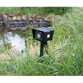 ChiliTec Gartensteckdose 10 m Schwarz 2 St.