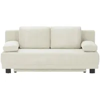 Sofa.de Schlafsofa aus Cord Luna ¦ beige ¦ Maße (cm): B: 200 H: 89 T: 96