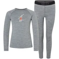 Super.natural Kinder Tundra175 Ski Bunny Unterwäsche Set (Größe 140,