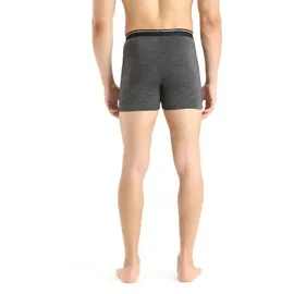 Icebreaker Anatomica Merino Boxershorts - Jet Heather - XL