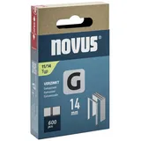 Novus Flachdrahtklammern Typ 11 14 mm 600 Stück
