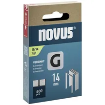 Novus Flachdrahtklammern Typ 11 14 mm 600 Stück