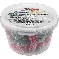 Canea-Sweets Erdbeere Fruchtgummi 150 g Bonbons