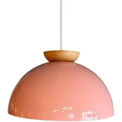 Bamyum Yimpi Hängend Lampenschirm Vintage Industrial Rosa Hängelampe