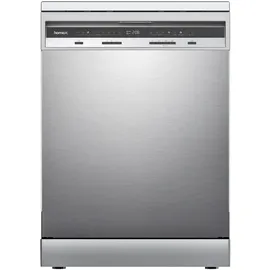 Homex DWFS601442A-S Geschirrspüler (freistehend, 598 mm, Silber)