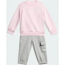 adidas Essentials Kids Jogginganzug - Clear Pink / White - 86