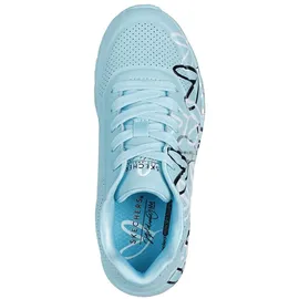 SKECHERS UNO LITE-METALLIC LOVE Kinder Türkis/Blau/Mehrfarbig 36