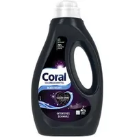 Coral Waschmittel Black Velvet Colorwaschmittel, flüssig, Color Shine, 1 Liter, Waschladungen 20