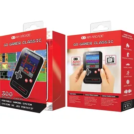 My Arcade Go Gamer Classic 300 Spiele Rot/Schwarz + 1 Controller