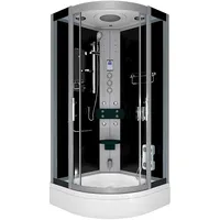 AcquaVapore Dampfdusche Duschtempel Sauna Dusche Duschkabine D46-63T3-EC 100x100