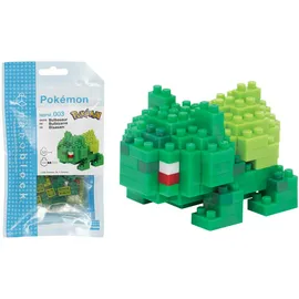 Nanoblock NBPM003 Pokemon Bulbasaur Colourful, Bandai
