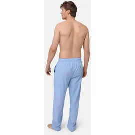 Danish Endurance Pyjamahose Marine-Streifen Blau M