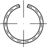 Industrial Quality Supplies DIN 9925 Sprengring Federstahl-Draht 30