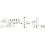 Heyda Transparentpapier HEYDA Transparentpapier weiss Alles Gute 204879201