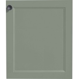 nobilia® Frontblende "Cascada", Ausrichtung wählbar, für integrierte Kühlgeräte und Waschautomaten, Breite 60 cm grün