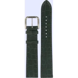Tissot - Leder Pr 100 New Lederband Gruen 18/16mm T600013256 - alligator-prägung,grün,kalb