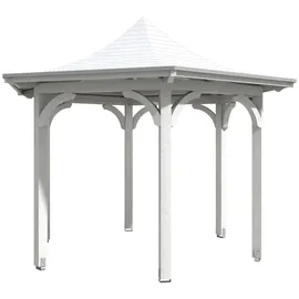 SKANHOLZ Versailles 4,18 x 3,60 m Weiß