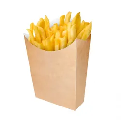 500 Stk. Kartoffelchips-Kartonverpackung mittlere Größe Ref EG0006K