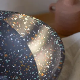 Tikamoon Rundes Waschbecken Micha aus Terrazzo Confetti