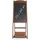 toboli Kundenstopper 42x112cm Kreidetafel Holz Aufsteller Werbetafel