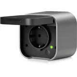 Eve Energy Outdoor Smarte Außensteckdose Schwarz 2 St.