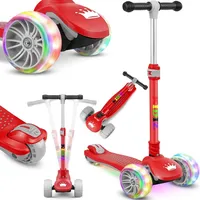 Kidiz KIDIZ® Roller Kinder Scooter X-Pro2 Dreiradscooter mit PU