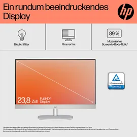 HP All-in-One PC 24-cr0226ng AMD Ryzen 3 7320U 8 GB RAM 512 GB SSD Win11 Home