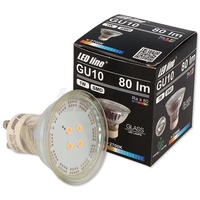 LED-Line 1x LED Line GU10 1W led Leuchtmittel 120°