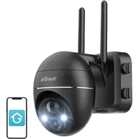 IeGeek Wireless 3MP WiFi outdoor camera ZS-GX1S black 5200mAh,