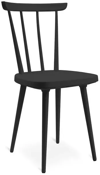 Stuhl W-1960 Chairity Wagner schwarz, Designer Peter Wagner, 87x43x45 cm