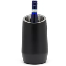 Leopold Vienna Flaschenkühler schwarz matt LV213007, - schwarz Edelstahl N07009
