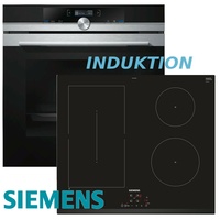 Induktion Herd Set Siemens Autark Ofen Pyrolyse Backofen + Kochfeld Flexi Zone