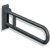 Hewi 801 Dreh-Stützklappgriff 750 mm anthrazitgrau