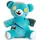 corimori Frankie der Zombie-Teddy 27 cm türkis/blau