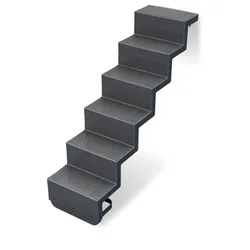 Polyester Treppe Eleganz - Randbefestigung Granit
