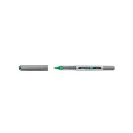 Uni-Ball eye fine UB-157E Tintenroller silber 0,4 mm, Schreibfarbe: grün,