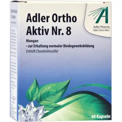 Adler Ortho Aktiv Nr. 8 Kapseln (Ernährungsphysiologische Ergänzung zu Schüßler Anwendung)