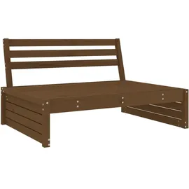 vidaXL 2-tlg. Garten-Lounge-Set Honigbraun Massivholz Kiefer