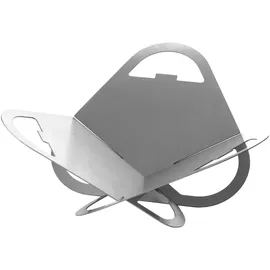 4big.fun Feuerschale Ø56 Feuerstelle Edelstahl Lagerfeuer klappbar Gartenfeuer Feuerkorb