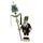 KWO Räuchermann Bergmann mit Schellenbaum 31 cm schwarz