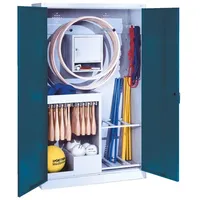 C+P Sportgeräteschrank mit Vollblech-Flügeltüren (Typ 1), HxBxT 195x120x50 cm,