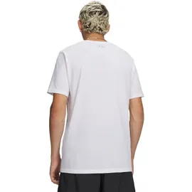 Under Armour Logo Collage SS white posh pink XL