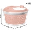 Salatschleuder Fresh 4,5 l, linnea pink